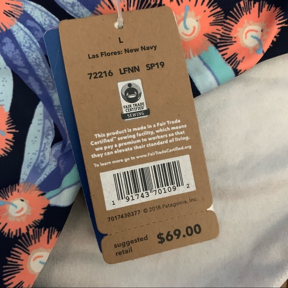 New With Tags Patagonia Swim Bottoms Large - Picture 3 of 5